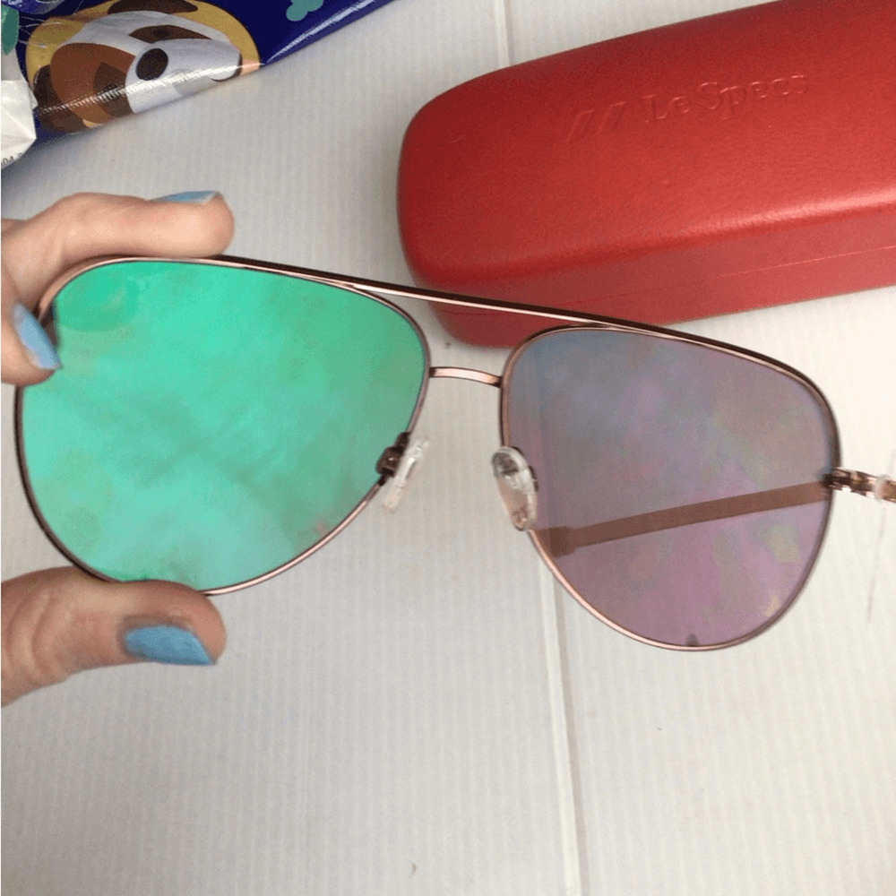 NEW ! Quay Aviator High Key Pink Sunglasses - Picture 2 of 8